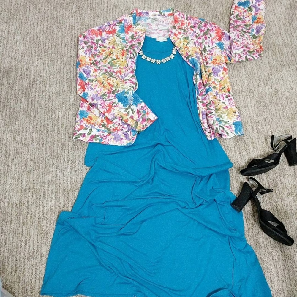 Blue Maxi Dress